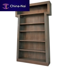 Free-standing bookcase SPHINX contemporaryoakbeech