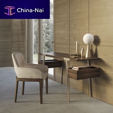 Free-standing desk Domus contemporarywood veneerMDF