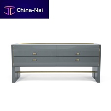 Contemporary chest of drawers OSKARlacquered woodmetalby Luca Erba