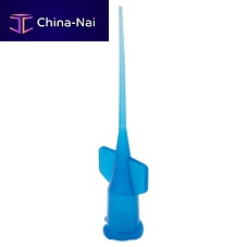 Endodontic irrigation cannula Elasti-Vaccurvedstraightflexible