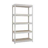 Contemporary shelf ST-4/1�D-10woodenpowder-coated steelwhite