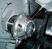 Steel milling machining for aeronauticsmedium series
