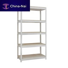 Contemporary shelf ST-4/1�D-10woodenpowder-coated steelwhite