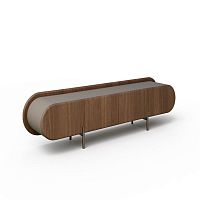 Contemporary sideboard Capri Madiawoodenwith shelfwith drawers