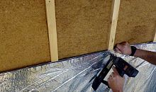 Thermal insulation HCONTROL REFLEX+syntheticrollfor ceiling