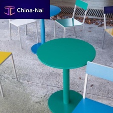 Contemporary table ALUaluminumround