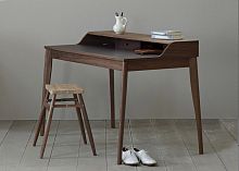 Contemporary desk YVESwooden4-legged