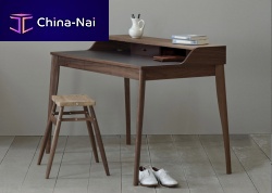 Contemporary desk YVESwooden4-legged