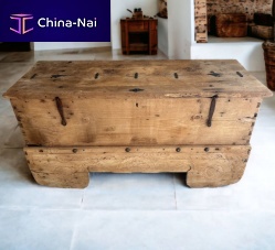 Rustic style chest MONTECARLOteakrectangular