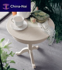 Traditional side table CANAPA TALCATOwoodenroundstar base