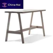 Contemporary high bar table DOBLEwoodenrectangularcommercial