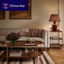 Contemporary coffee table UPHAM oakwoodacacia