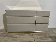 Contemporary chest of drawers Signaturevelvetrectangularhandmade