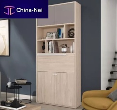 Contemporary secretary desk SMARTmelaminewith shelf1-drawer
