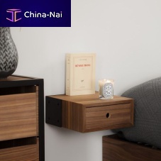 Contemporary bedside table MAYETbeechplywoodAmerican walnut