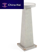 Contemporary pedestal SIAMmahoganyrafia