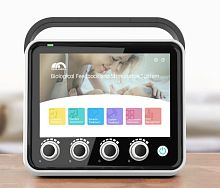 Pelvic floor rehabilitation system with pelvic electromyography M4PLUStable