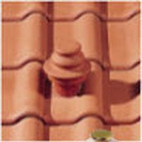 Sleeve roof tile SIGNUMbarrelventilatedcurved