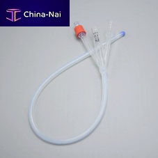 Urine drainage catheter PU0104 seriesurethralballoontriple-lumen