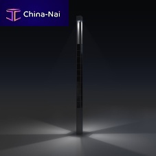 Urban lamp post contemporarystainless steelsolar