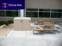 Secure cycle shelter ECOPARK : STANDARD
