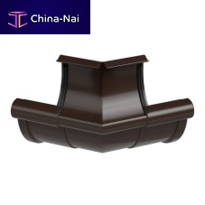 PVC roof gutter RE090-_-LZ135semicircularcorner
