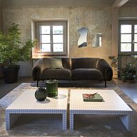Contemporary coffee table QUADERNA 656laminatelaminate basesquare