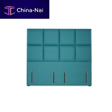 Double bed headboard VICTORIAcontemporaryfabricupholstered