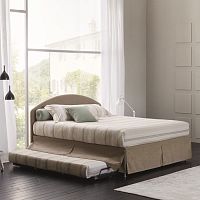 Pull-out bed CASTLE COMBIdoublecontemporaryupholstered