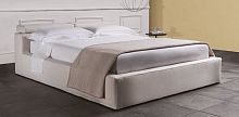 Double bed 5300 OPENcontemporaryupholsteredwith headboard