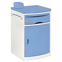 Contemporary bedside table SKS002-1ABSABS basesquare