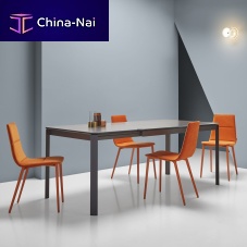 Contemporary table SALTceramicmetal baserectangular