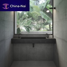 Wall-mounted hand basin UNICOrectangularCorian®