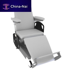 Manual hemodialysis chair 6DLS443-sectionheight-adjustableon casters