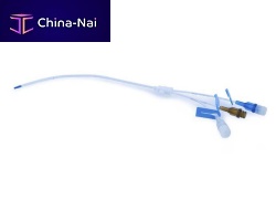 Access catheter CTLCcentral venoustriple-lumen