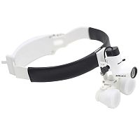 Headband-type binocular loupe AGS-102L/Mwith headlamp