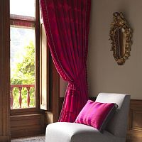 Upholstery fabric CHORUSfor curtaingeometric patterncotton