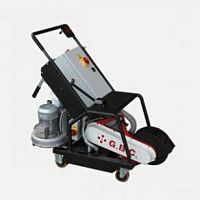 Vertical disc grinding machine G300for metal sheetsmanually-controlledmobile