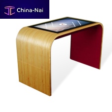 Contemporary table woodenwooden baserectangular