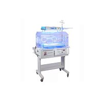 Infant incubator on casters HFBIN-3000Bwith scalewith 4 operating windows