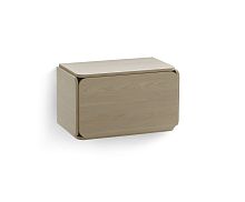 Wall-mounted sideboard NAT 650 AIRcontemporarynatural oakwith swing doors