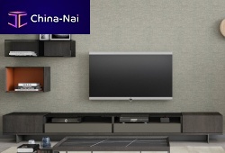 Contemporary TV wall unit Connector 07_02woodenmetalwith storage