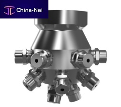 Cleaning nozzle CIP 15 for liquidsstainless steelbrass