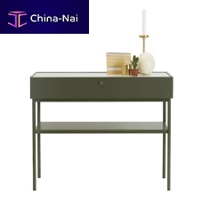 Contemporary sideboard table LUC 100oaklacquered MDFmarble