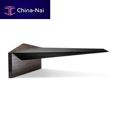 Executive desk EUCLIDEOfree-standingcontemporarywood veneer