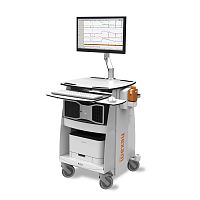 Computer-based urodynamic system Nexam Proon casterswith anorectal manometrywith pelvic electromyography