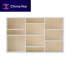 Free-standing bookcase LUCEcontemporarywoodenchild's
