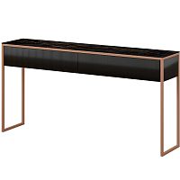 Contemporary sideboard table TERRAglassceramicmetal base