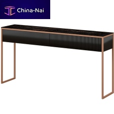 Contemporary sideboard table TERRAglassceramicmetal base