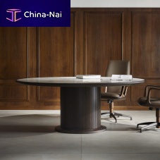 Contemporary table FULL American walnutmarbleamerican walnut base